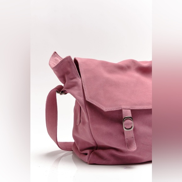 NWT! Free People Zahara Suede Messenger Bag - Picture 7 of 15